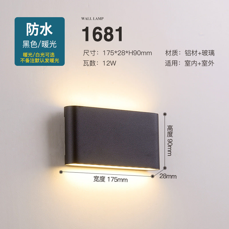 Modern Waterproof LED Wall Lamp
