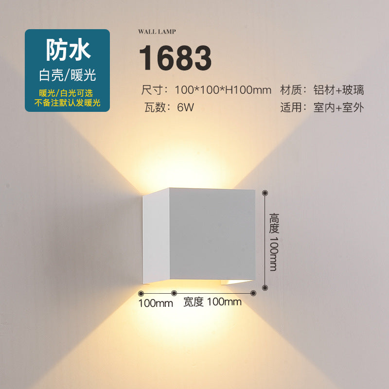 Modern Waterproof LED Wall Lamp
