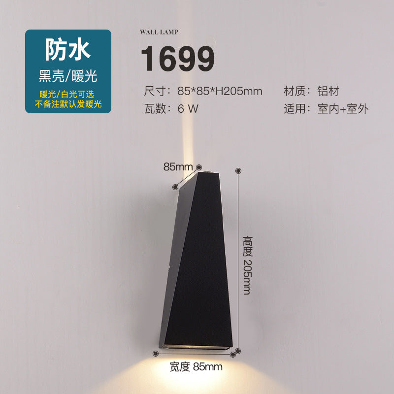 Modern Waterproof LED Wall Lamp