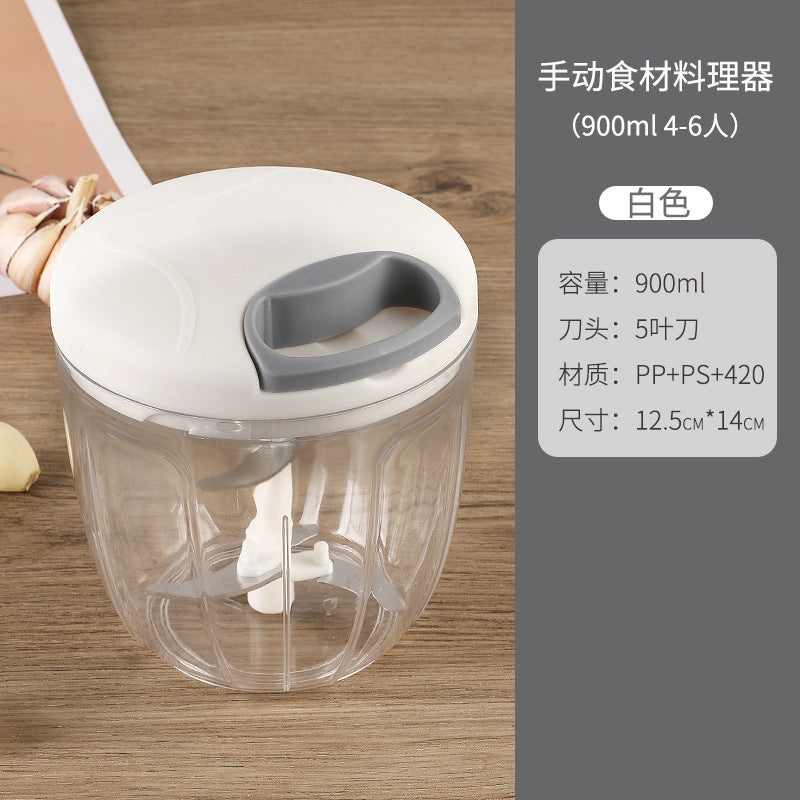 Multifunctional Garlic Press & Vegetable Chopper