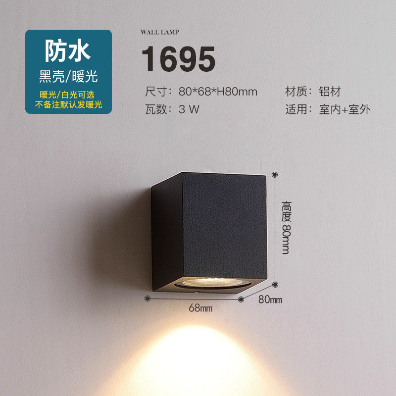 Modern Waterproof LED Wall Lamp