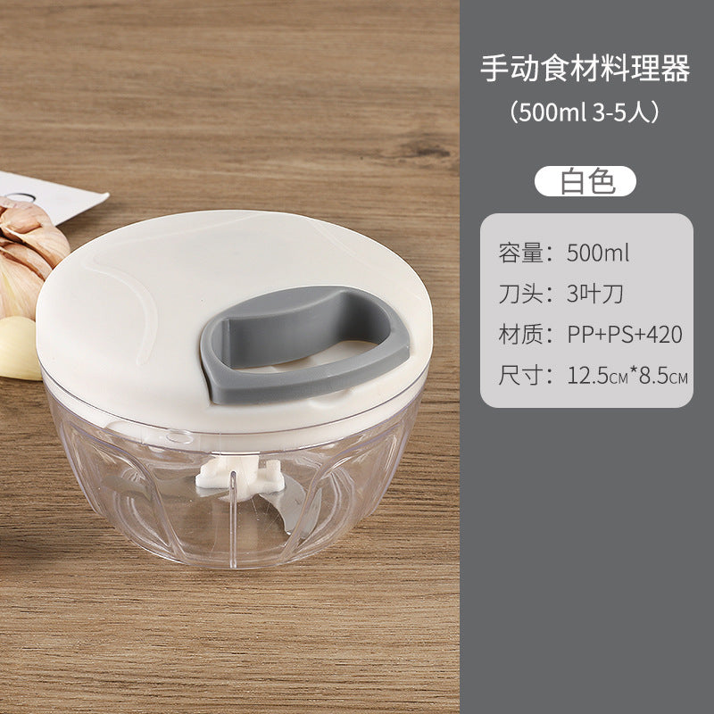 Multifunctional Garlic Press & Vegetable Chopper