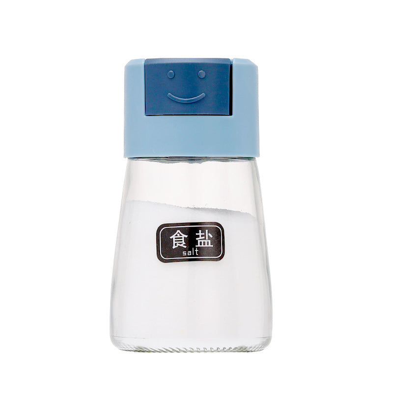 Press-Type Glass Seasoning Jar