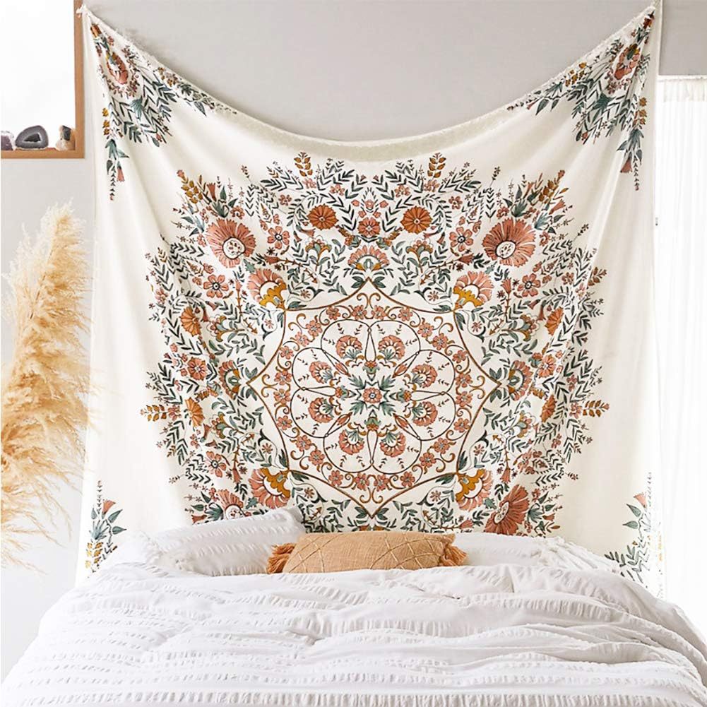 Cross-Border Tapestry Bohemian Mandala Art Style Tapestry Living Room Wall Background Decoration Bedroom
