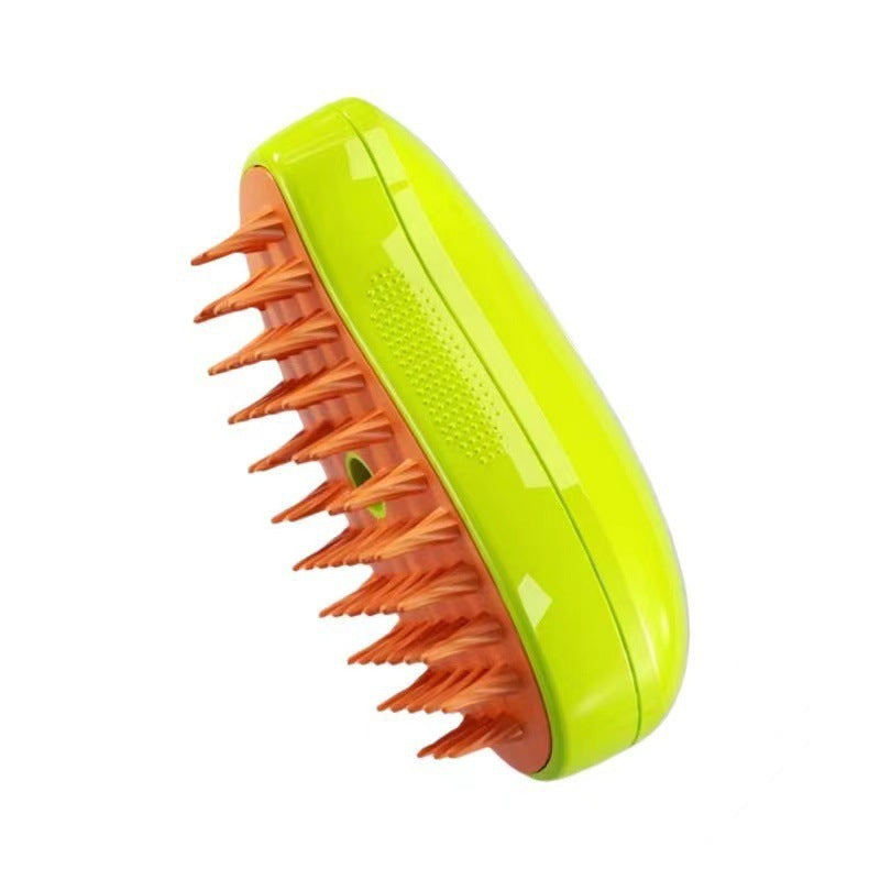 Electric Steam Pet Grooming Brush