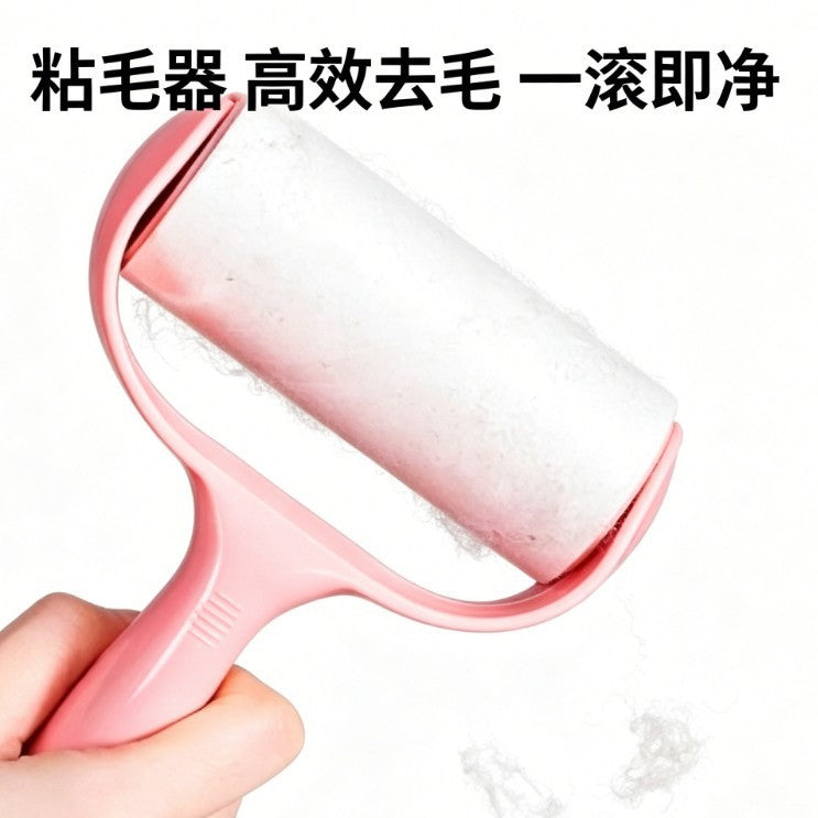 Tearable Lint Roller for Cleaning Cat Hair - Replaceable Paper Household Dust Roller for Clothes