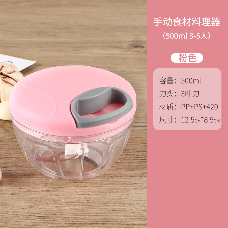 Multifunctional Garlic Press & Vegetable Chopper