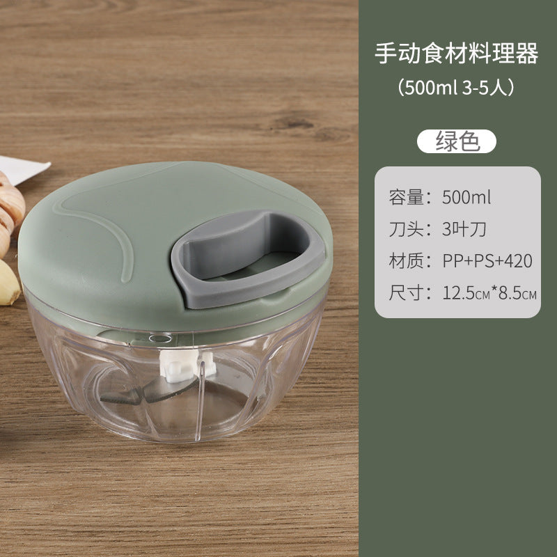 Multifunctional Garlic Press & Vegetable Chopper