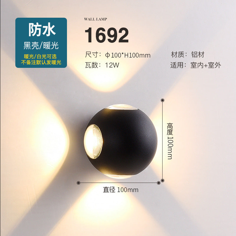 Modern Waterproof LED Wall Lamp