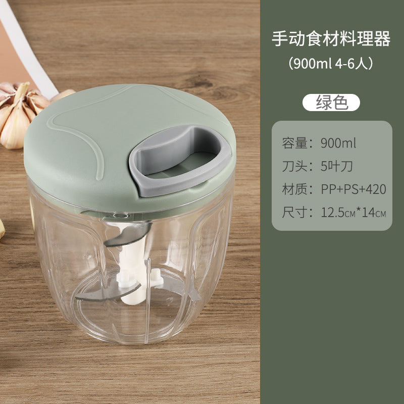 Multifunctional Garlic Press & Vegetable Chopper