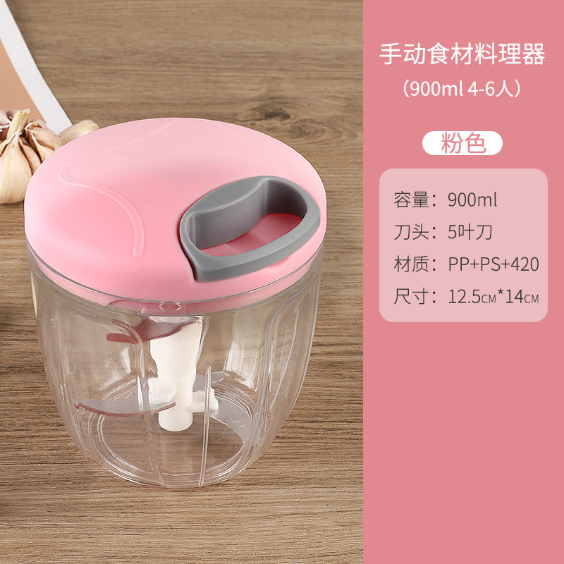 Multifunctional Garlic Press & Vegetable Chopper