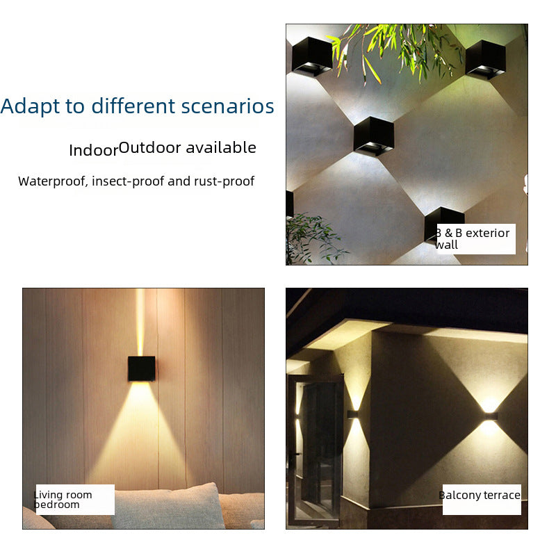 Modern Waterproof LED Wall Lamp