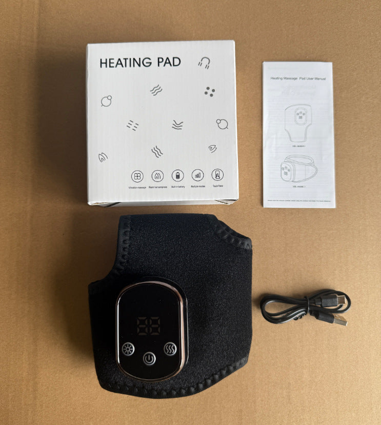 Cross-Border Hot-Selling USB Electric Heating Ankle Massager, Rechargeable Ankle Joint Care Foot Massager
