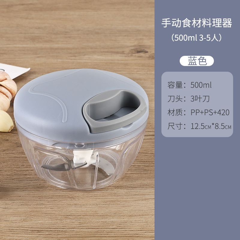 Multifunctional Garlic Press & Vegetable Chopper