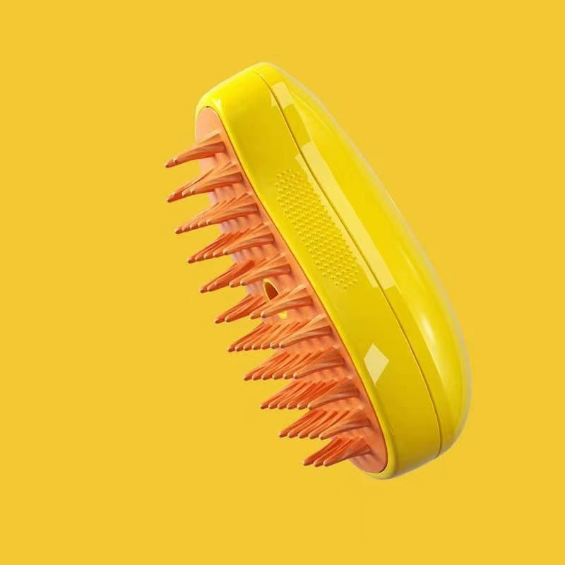 Electric Steam Pet Grooming Brush