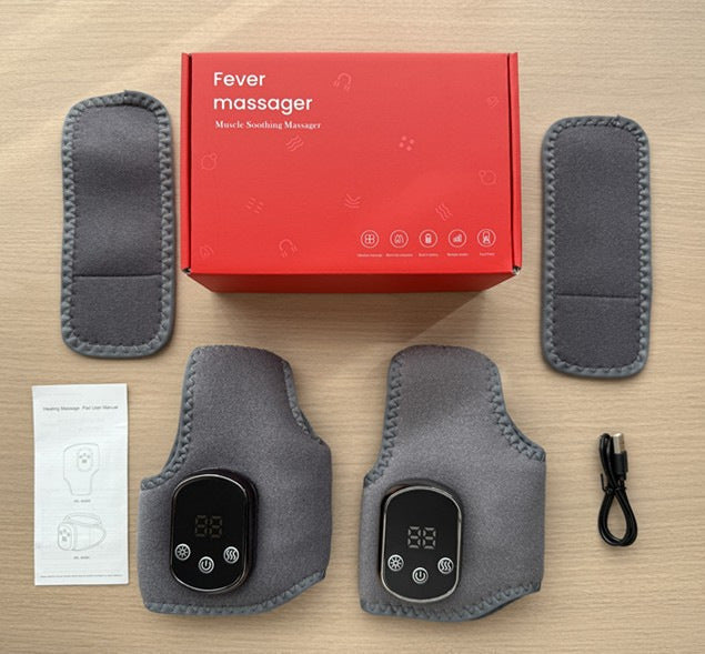 Cross-Border Hot-Selling USB Electric Heating Ankle Massager, Rechargeable Ankle Joint Care Foot Massager