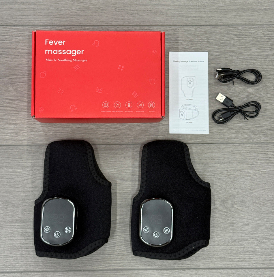 Cross-Border Hot-Selling USB Electric Heating Ankle Massager, Rechargeable Ankle Joint Care Foot Massager