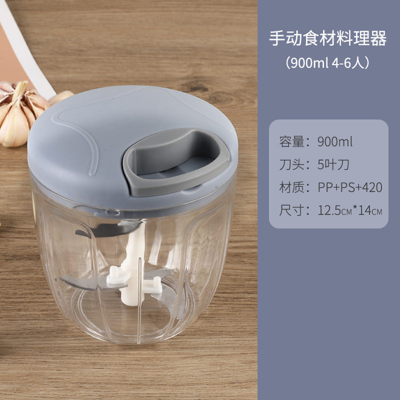 Multifunctional Garlic Press & Vegetable Chopper