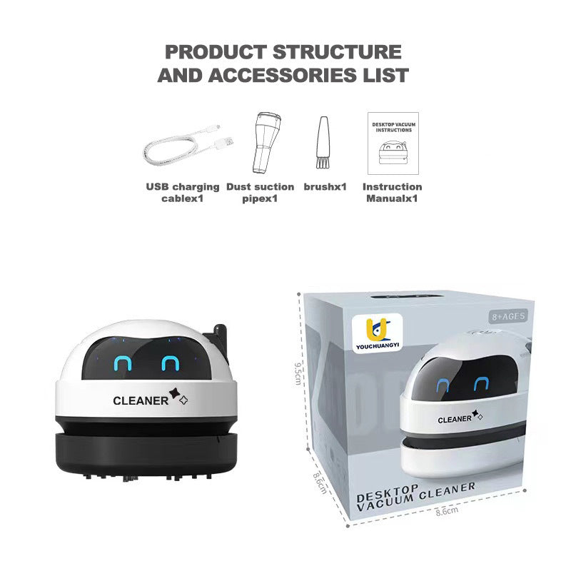 Mini Desktop Vacuum Cleaner