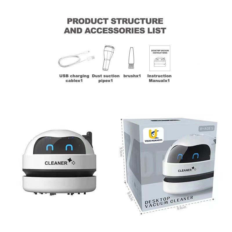 Mini Desktop Vacuum Cleaner