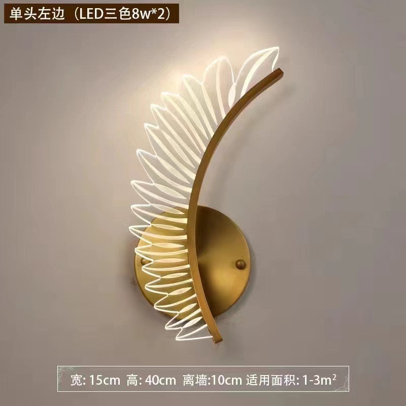 Nordic Flowing LED Wall Lamp