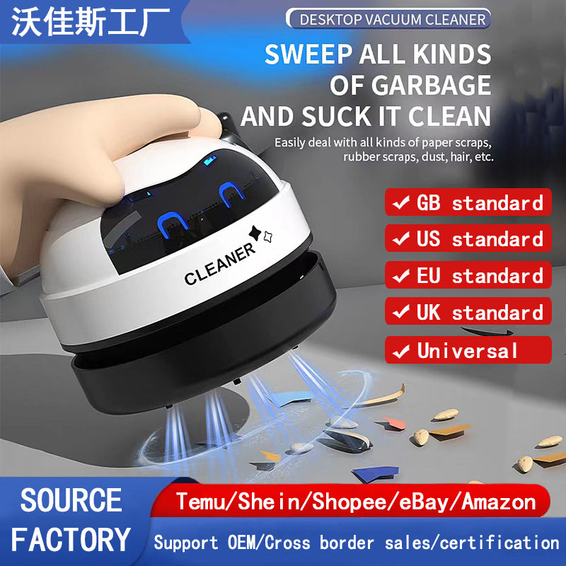 Mini Desktop Vacuum Cleaner