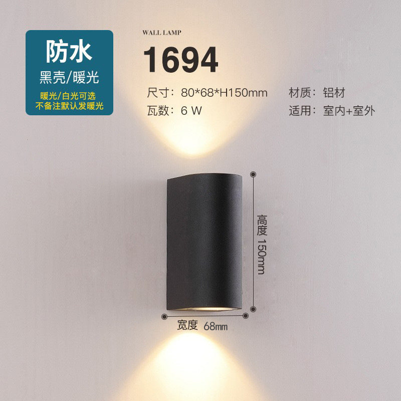 Modern Waterproof LED Wall Lamp