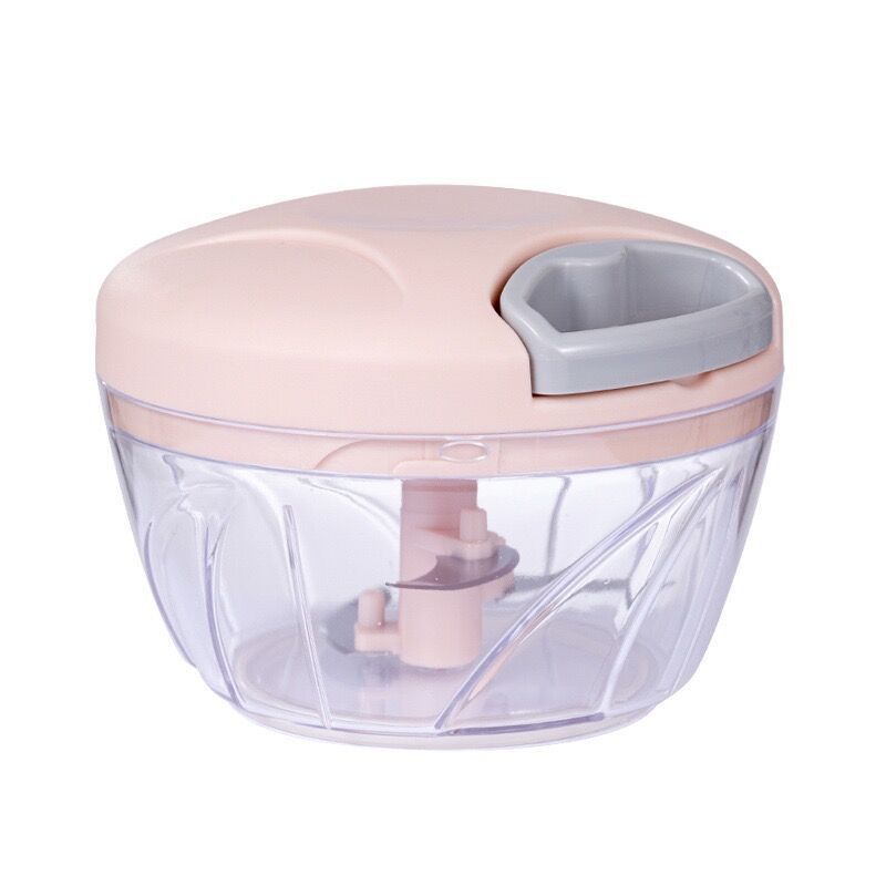 Large Garlic Puller 900ml Household Multi-Functional Vegetable Cutter Food Supplement Cooking Meat Grinder Manual Garlic Press