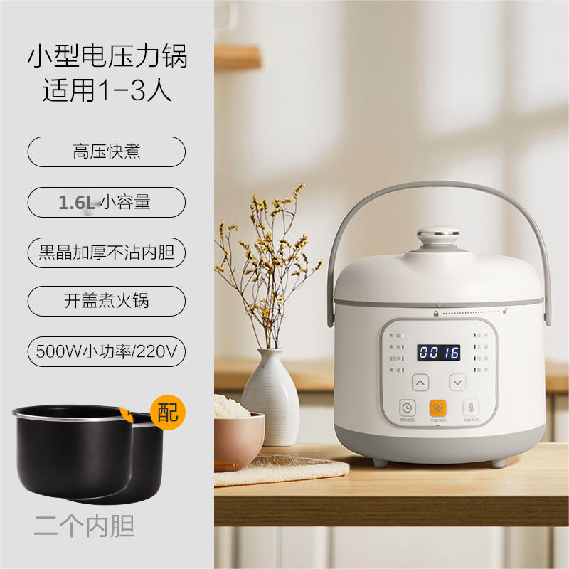 1.6L Mini Electric Pressure Cooker