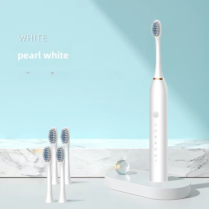 Smart Rechargeable Soft-Bristle Electric Toothbrush