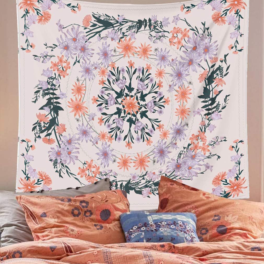 Cross-Border Tapestry Bohemian Mandala Art Style Tapestry Living Room Wall Background Decoration Bedroom