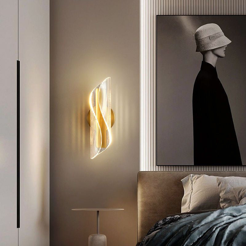 Nordic Flowing LED Wall Lamp