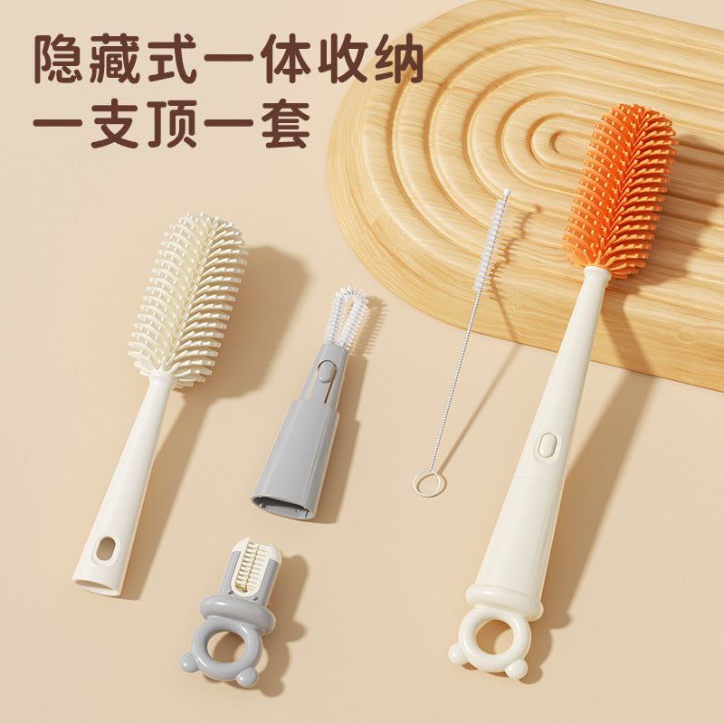 Electric Silicone Bottle Cleaning Brush