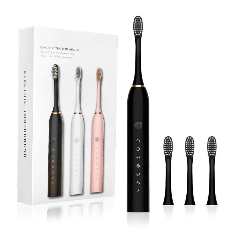 Smart Rechargeable Soft-Bristle Electric Toothbrush