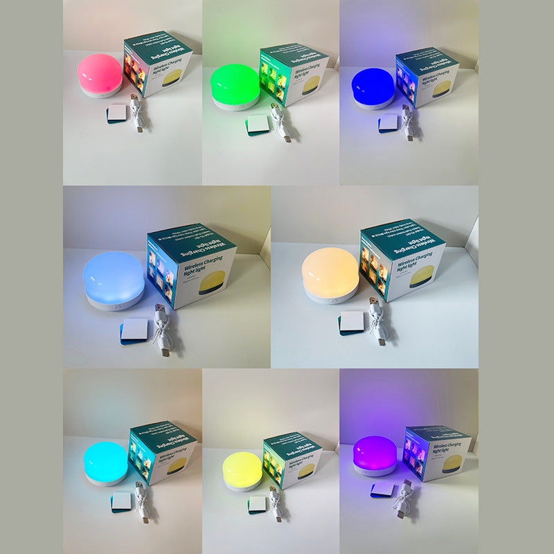 USB Rechargeable Button Night Light